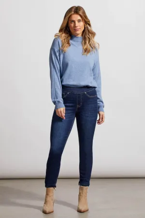 Audrey Pull-On Ankle Jegging (Deep Ocean Blue)