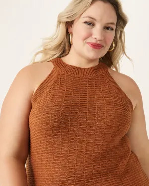 Bella Halter Top | Orange