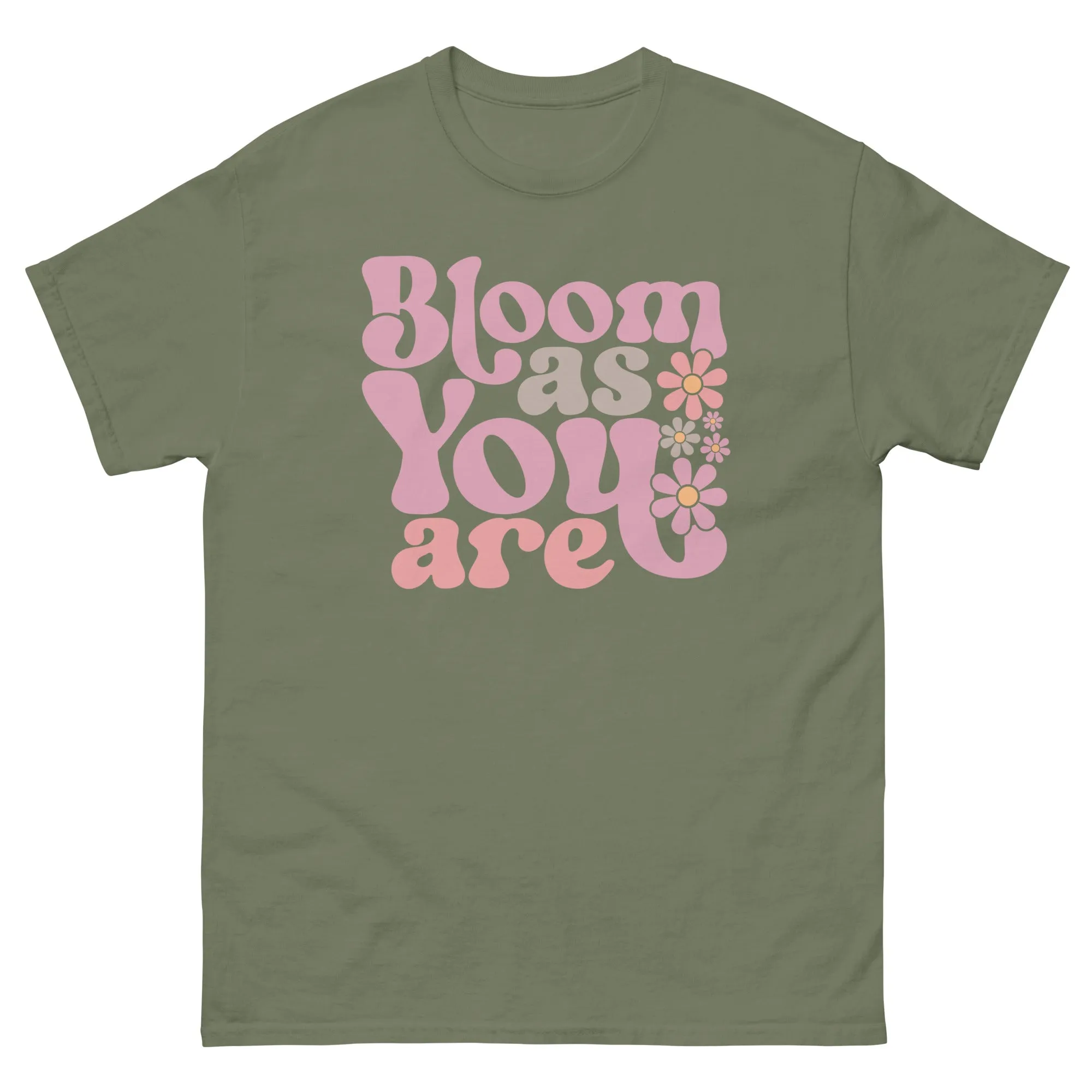 Bloom as You Are Unisex Gildan tee