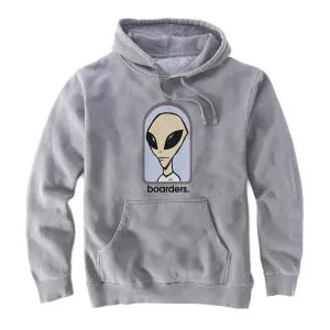 Boarders x Alien Work Shop Believe Hoodie - Athletic Heather