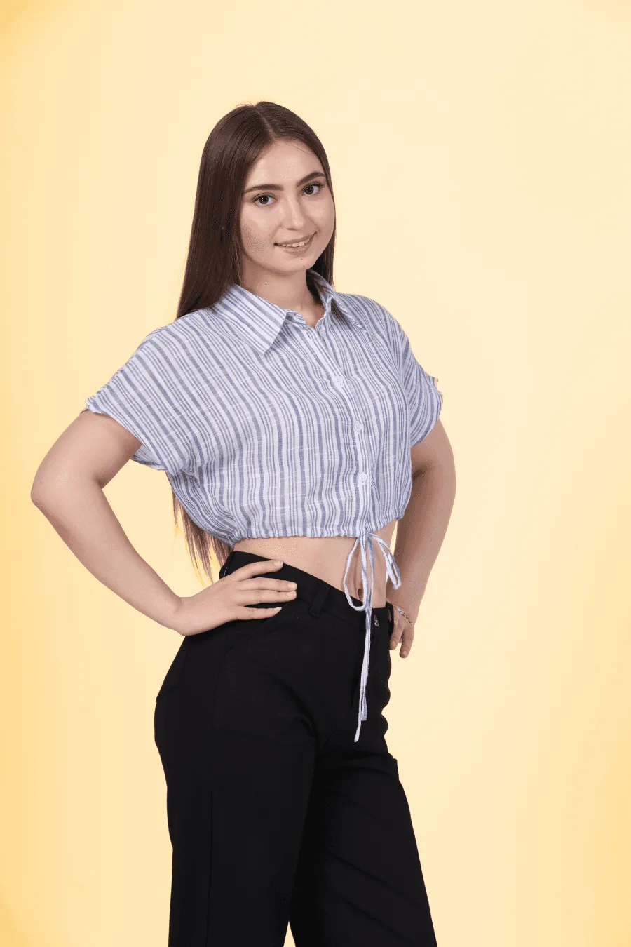 Cropped Blouse Sewing Pattern 'Cedar'