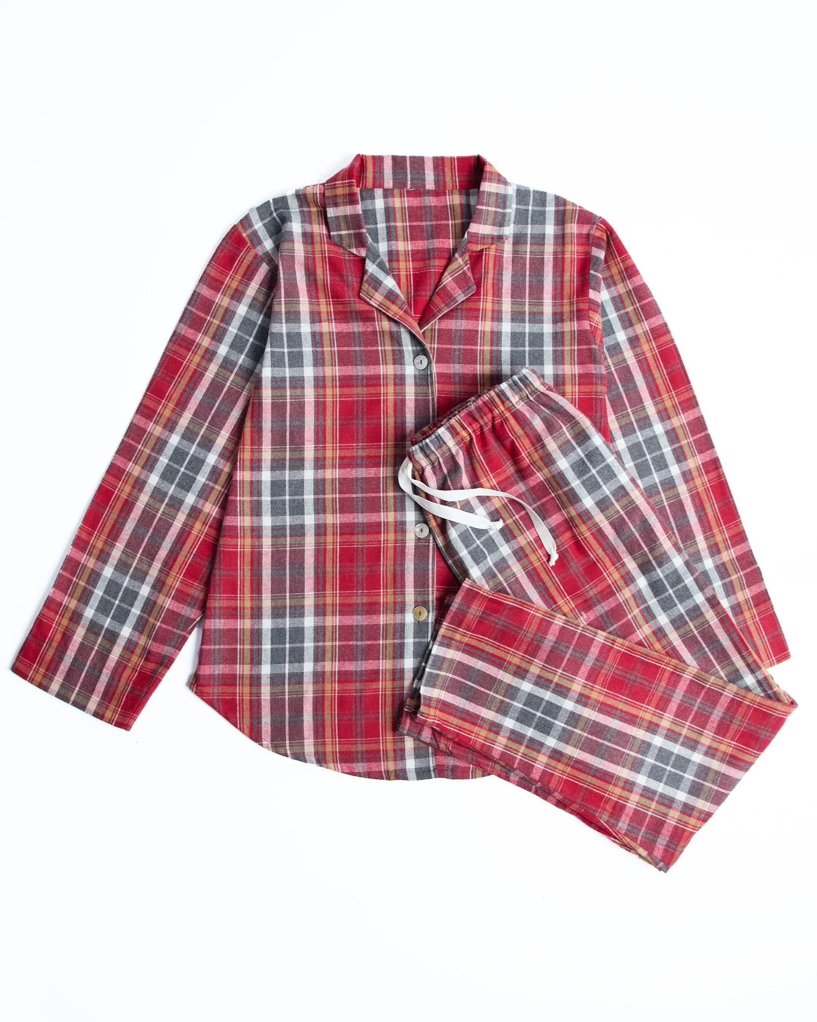 Foxford Tartan Flannel Standard Pyjama Set