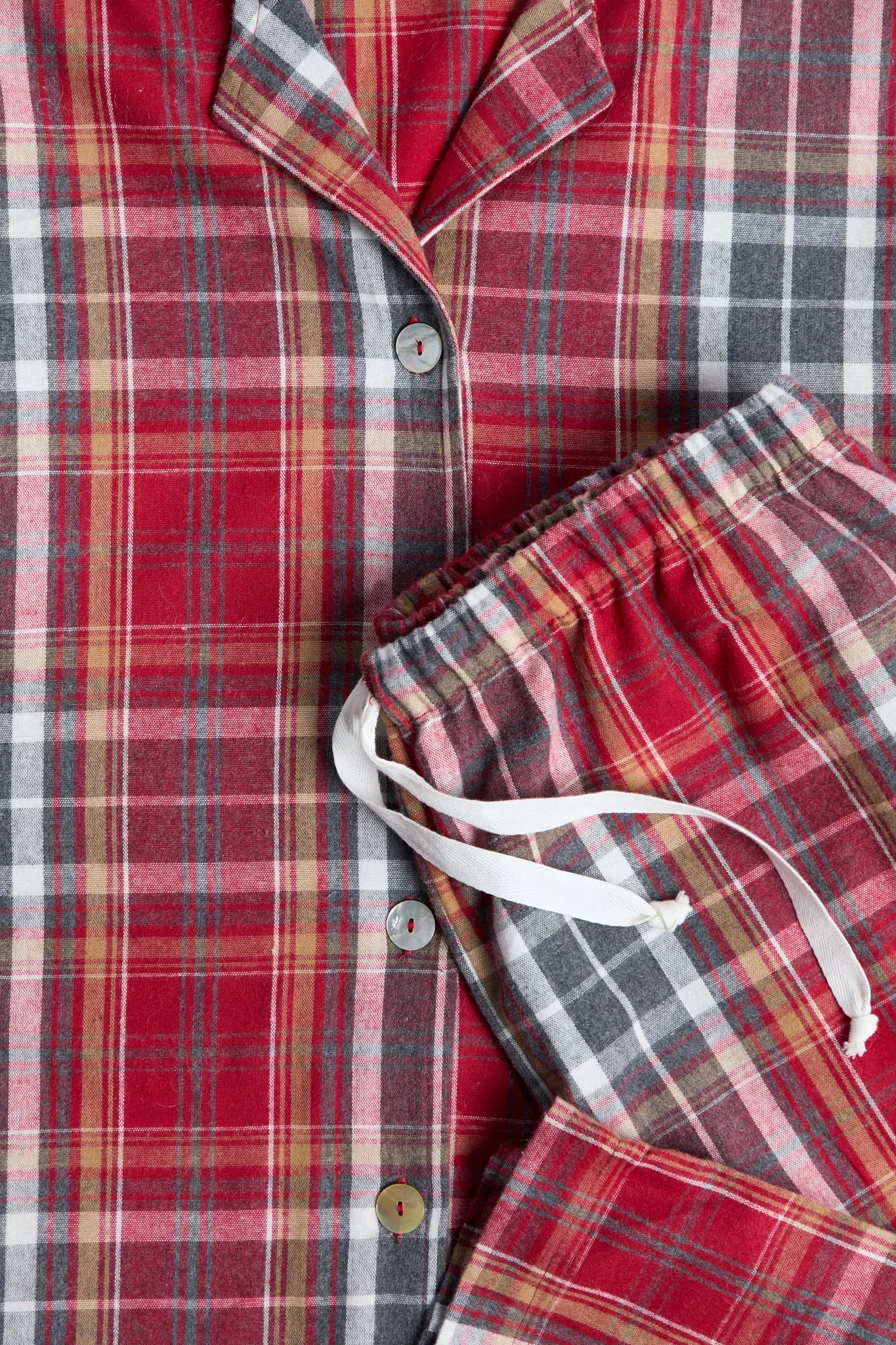 Foxford Tartan Flannel Standard Pyjama Set