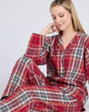 Foxford Tartan Flannel Standard Pyjama Set