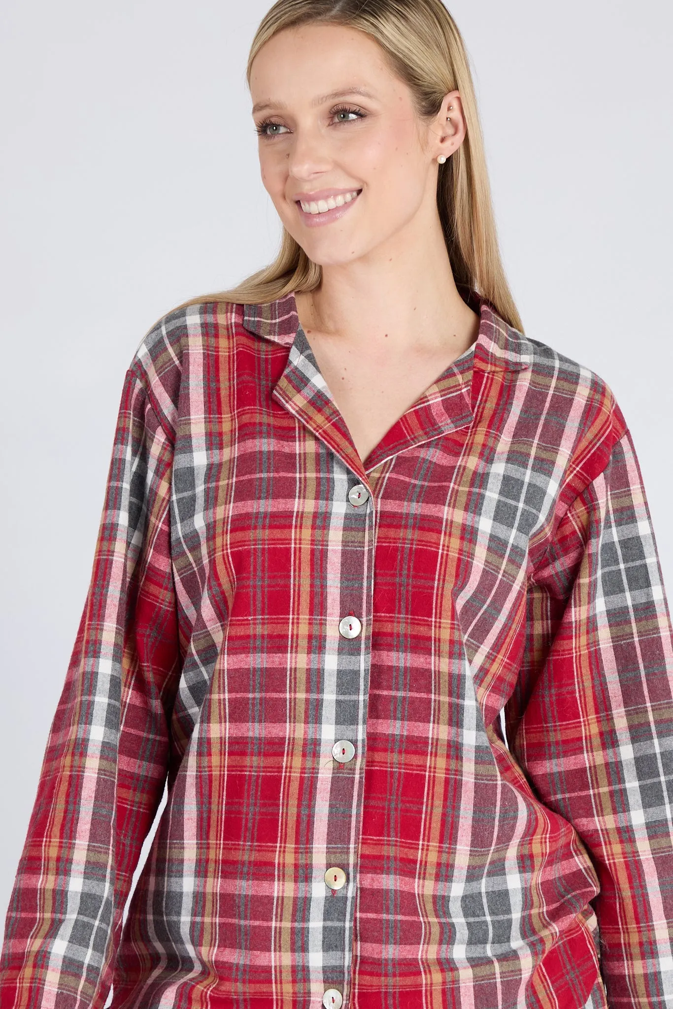 Foxford Tartan Flannel Standard Pyjama Set