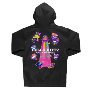 Girl x Sanrio Youth Kawaii Arcade Hoodie - Black