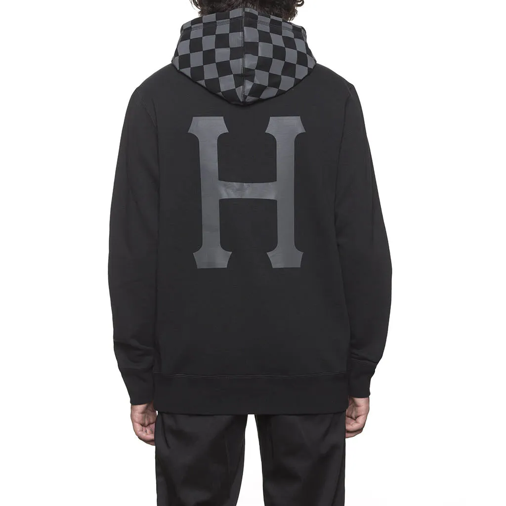 Huf Blackout Pullover Hoodie - Black