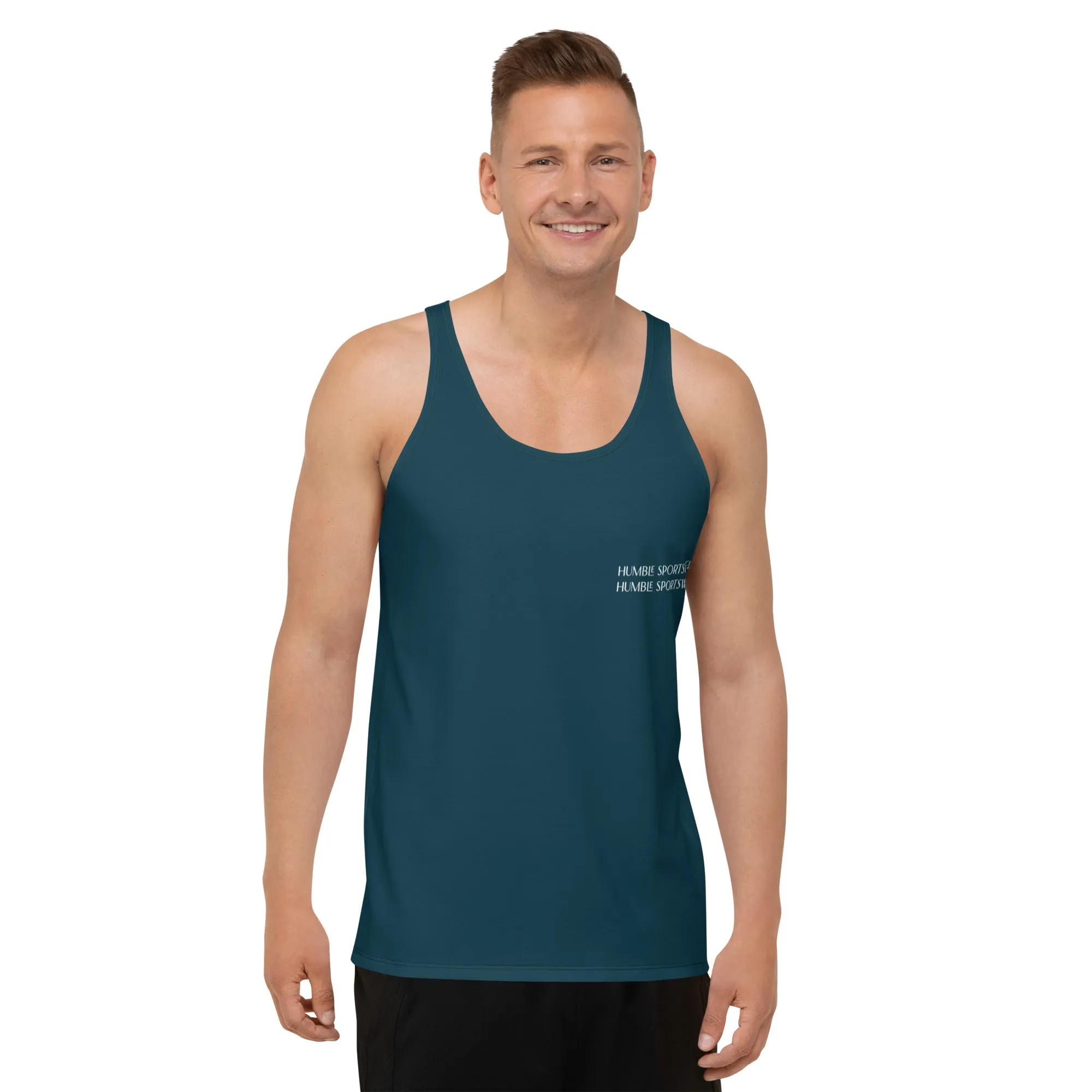 Humble Sportswear™ Men's Arcadia Blue Tank Top