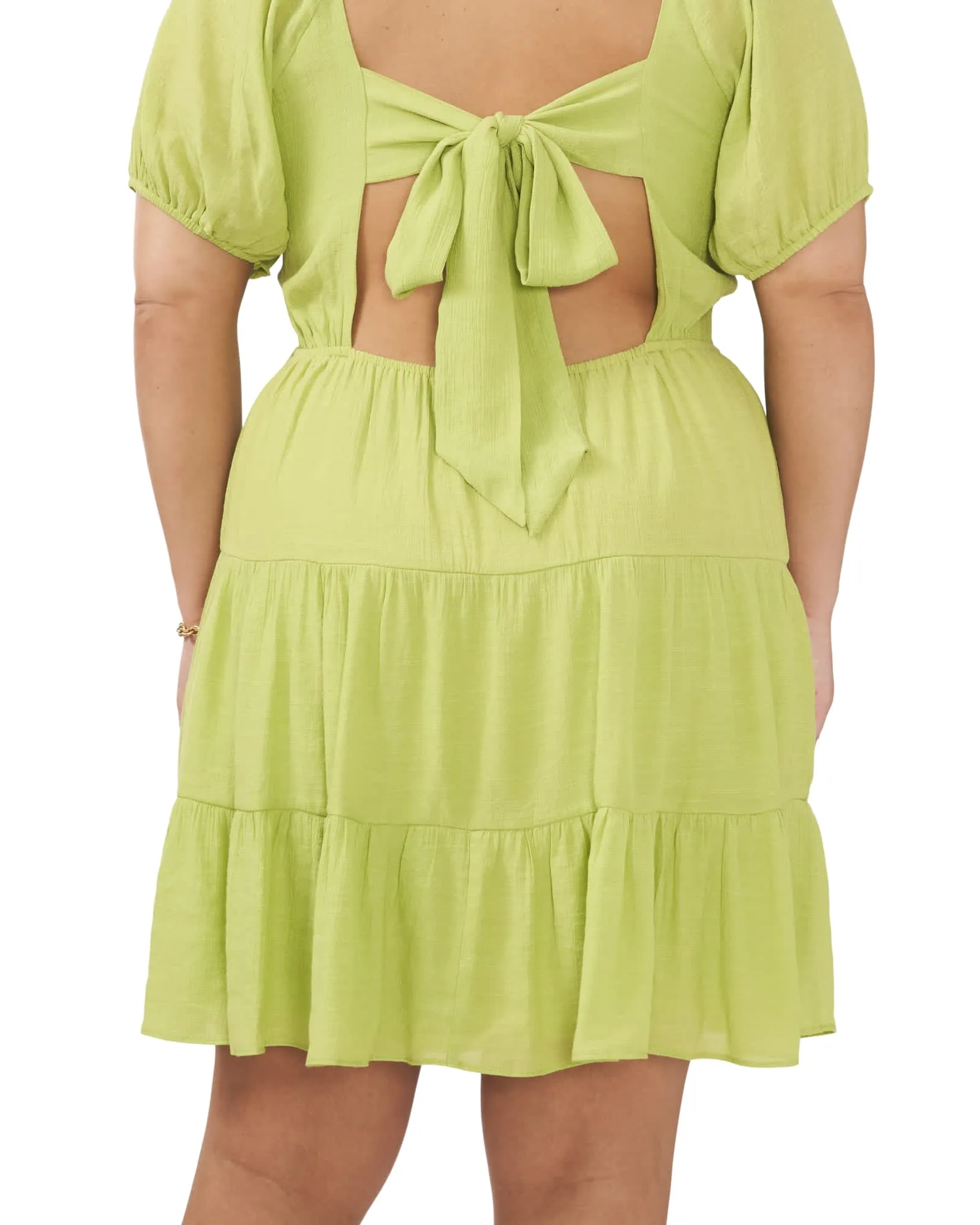 Kendall Tie Back Dress | HERBAL GARDEN