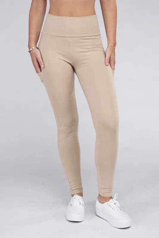 Leg Day Active Leggings Featuring Concealed Pockets