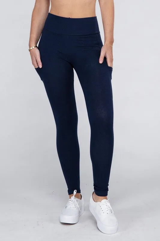 Leg Day Active Leggings Featuring Concealed Pockets