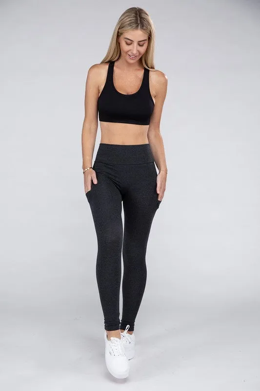Leg Day Active Leggings Featuring Concealed Pockets