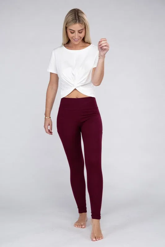 Leg Day Active Leggings Featuring Concealed Pockets