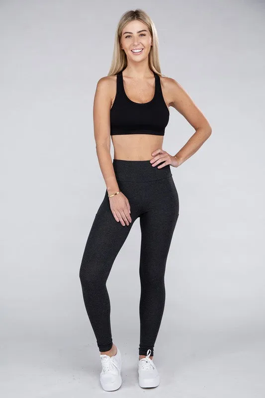 Leg Day Active Leggings Featuring Concealed Pockets