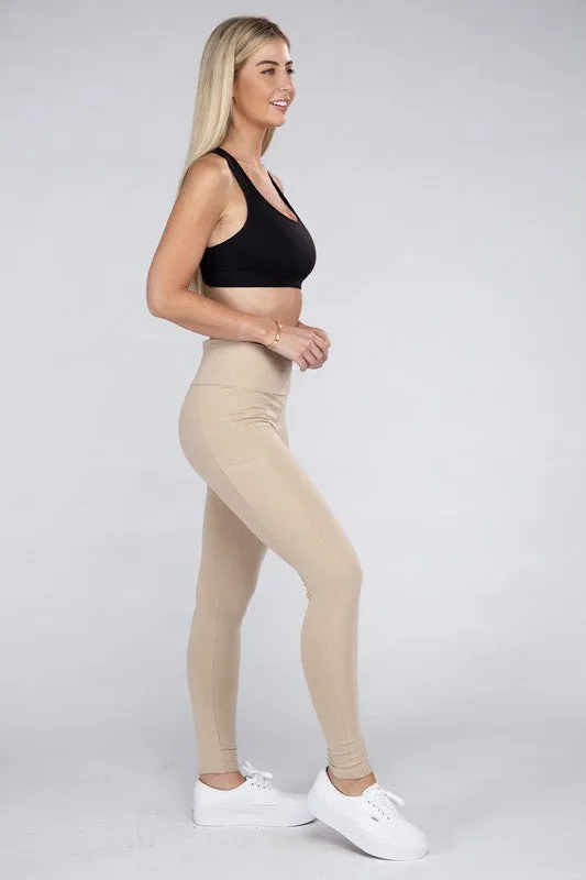 Leg Day Active Leggings Featuring Concealed Pockets