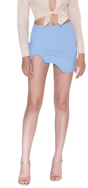 Liza Mini Skirt - Light Blue