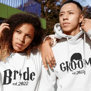 Magical Couple's Custom EST. Matching Outfits: Inspired by Harry Potter for Bride & Groom