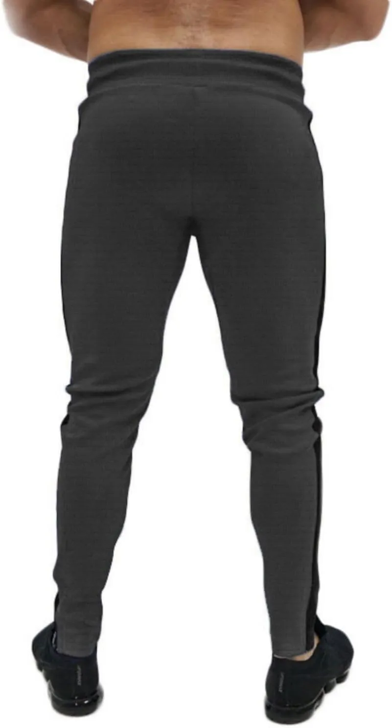 Men's Joggers Sweatpants Casual Open Bottom Straight Leg Pants Slim Fit for Running Urban Streetwear Hip Hop
