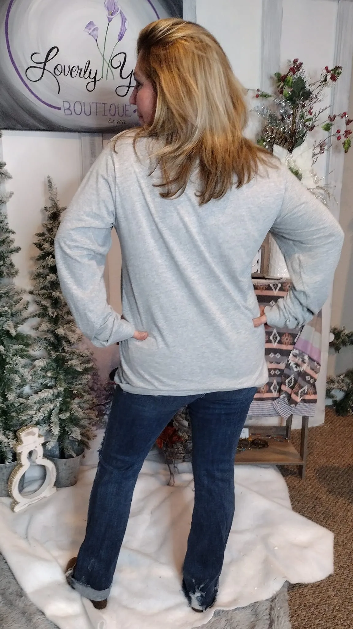 Merry Christmas To You Merry Christmas Trees Long Sleeve Tee