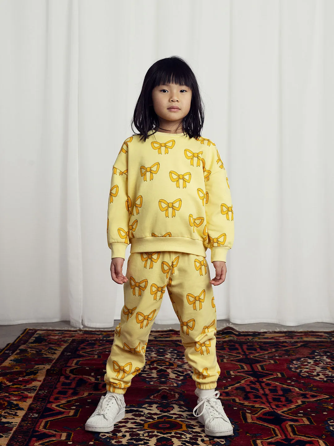 Mini Rodini Bows Print Kids Sweatpants