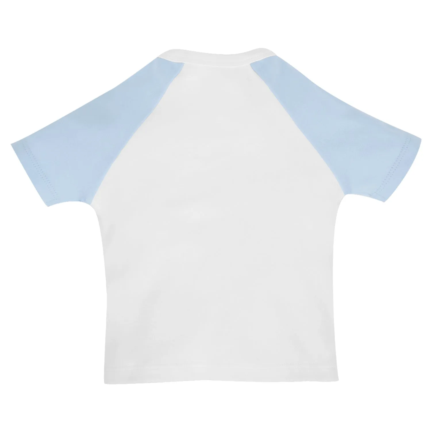 My Milestones T-shirt Half Sleeves Boys Baby Blue White / White Baby Blue -2Pc Pack