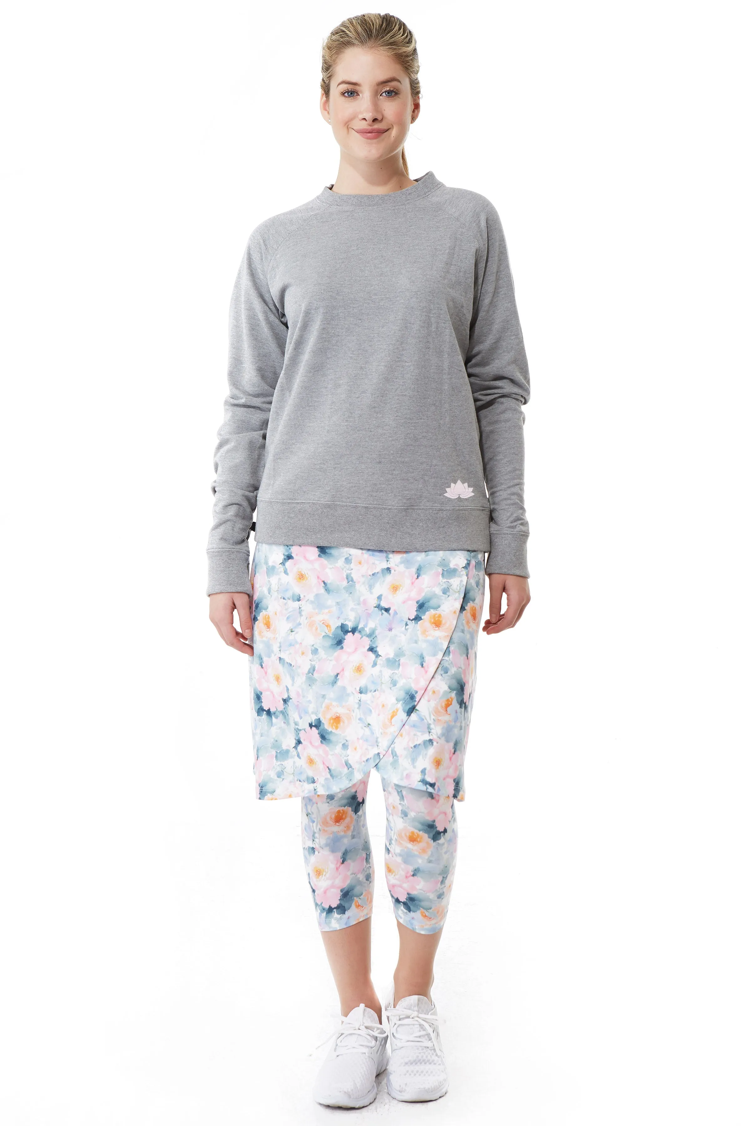 Snoga Logo Sweatshirt - Heather Grey (final-sale)