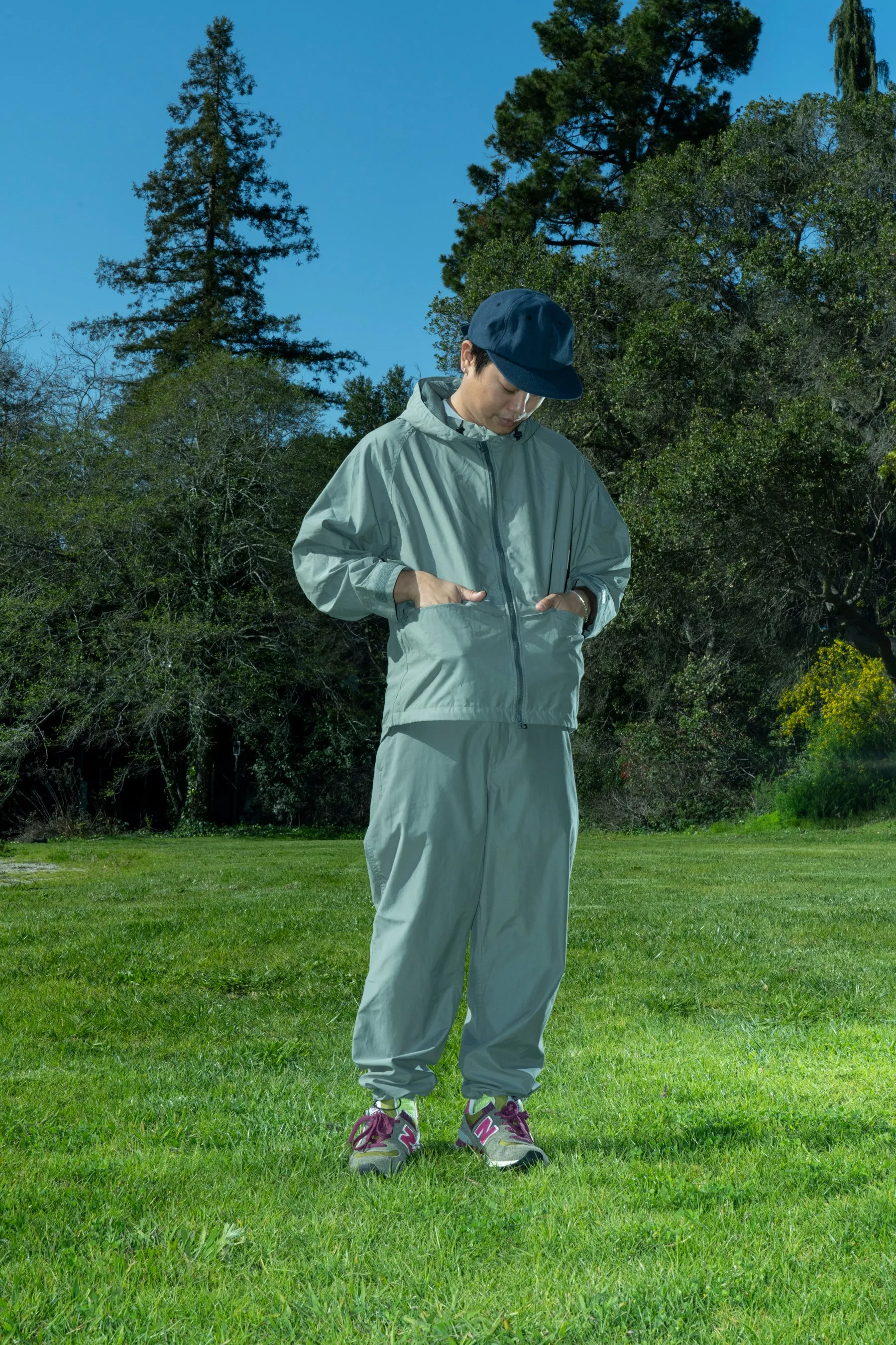 SNOW PEAK - LIGHT MOUNTAIN CLOTH PANTS IN FOLIAGE