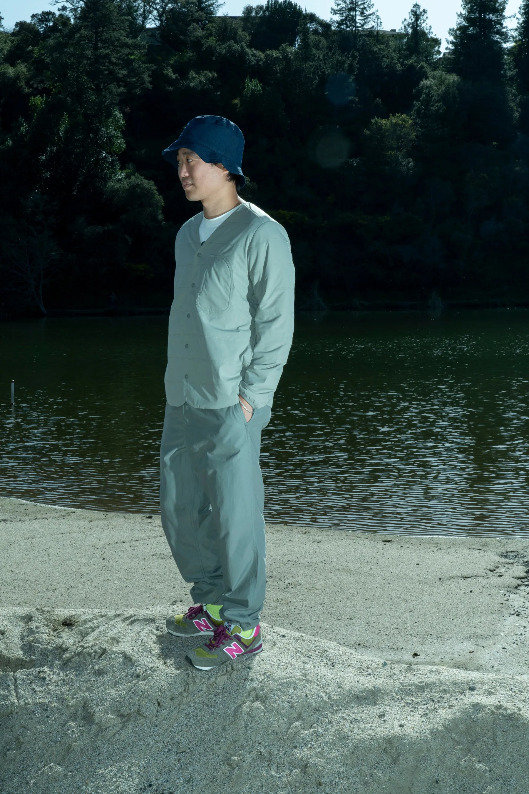 SNOW PEAK - LIGHT MOUNTAIN CLOTH PANTS IN FOLIAGE
