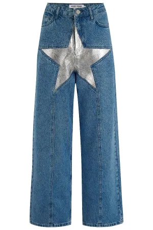 Superstar Denim Jeans - Sophie Hannah x Easy Tiger