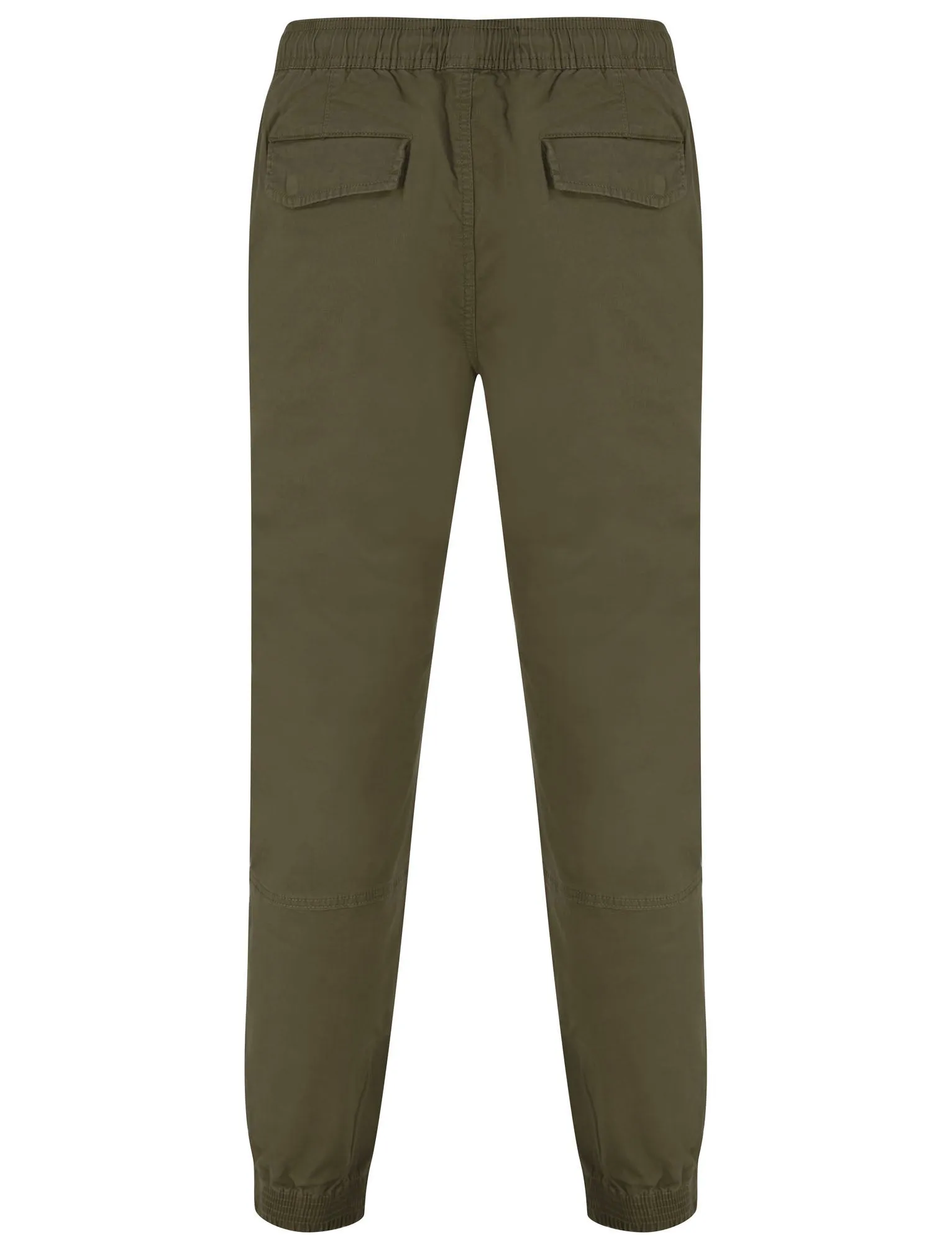 Tamuin Cotton Twill Cuffed Cargo Jogger Pants in Grape Leaf - Tokyo Laundry
