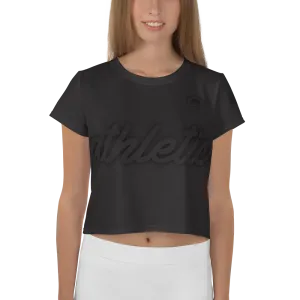 Women's Crop Tee - Black Out